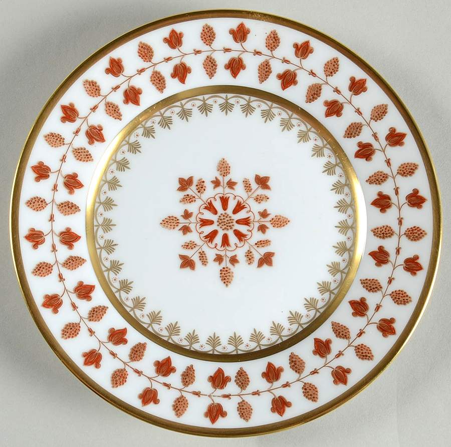 Matignon Rust Bread & Butter Plate by Charles Field Haviland-1