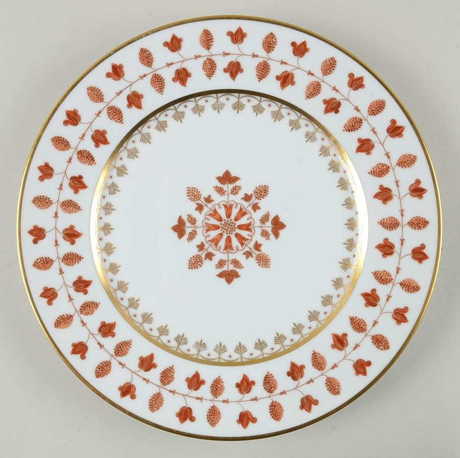 Matignon Rust Dinner Plate by Charles Field Haviland-1