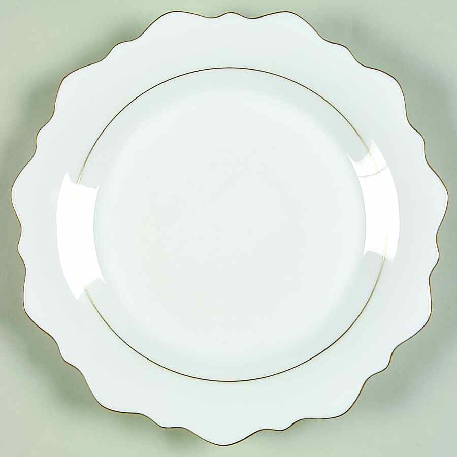Samoa Gold (Gold Trim and Verge) Salad/Dessert Plate by Jean Louis Coquet-1
