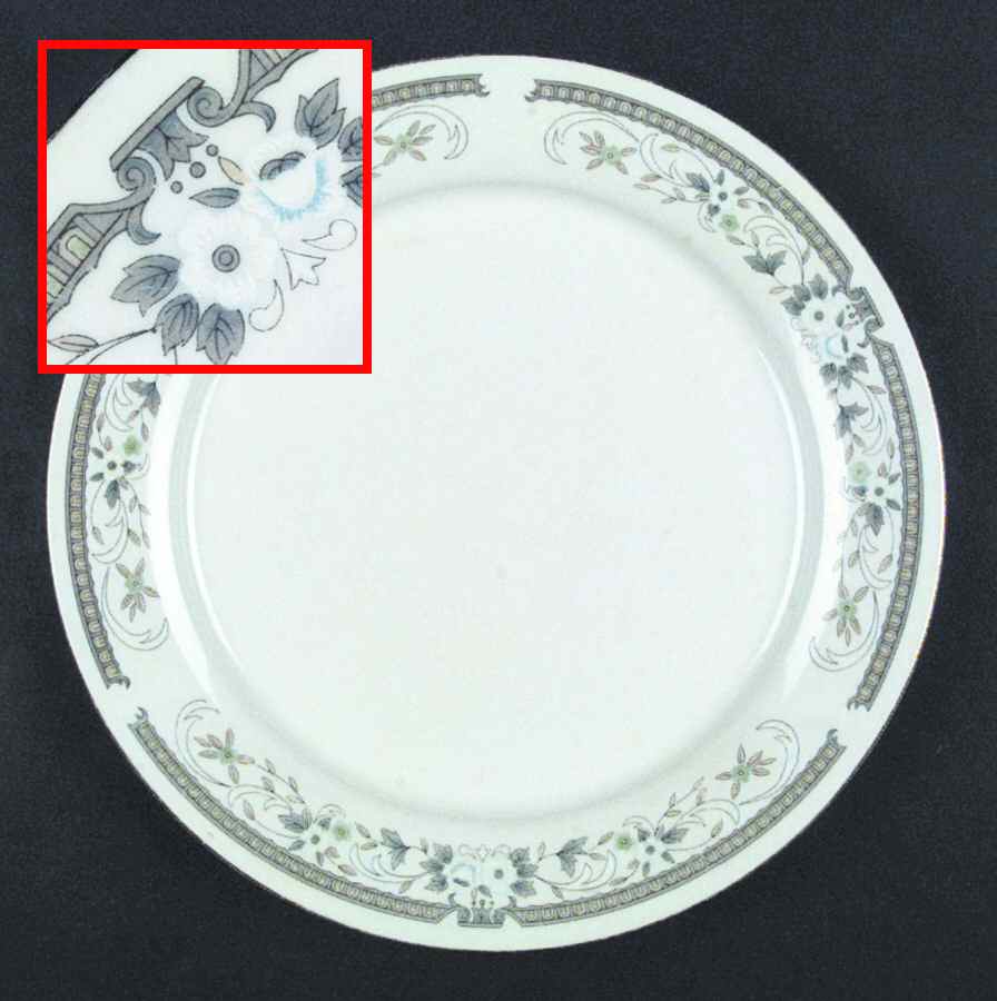 CX47 Dinner Plate by China (Made in China)-1