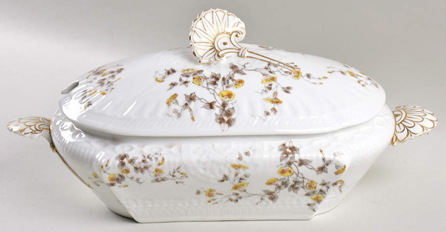 CHF541 Oval Tureen & Lid by Charles Field Haviland-1