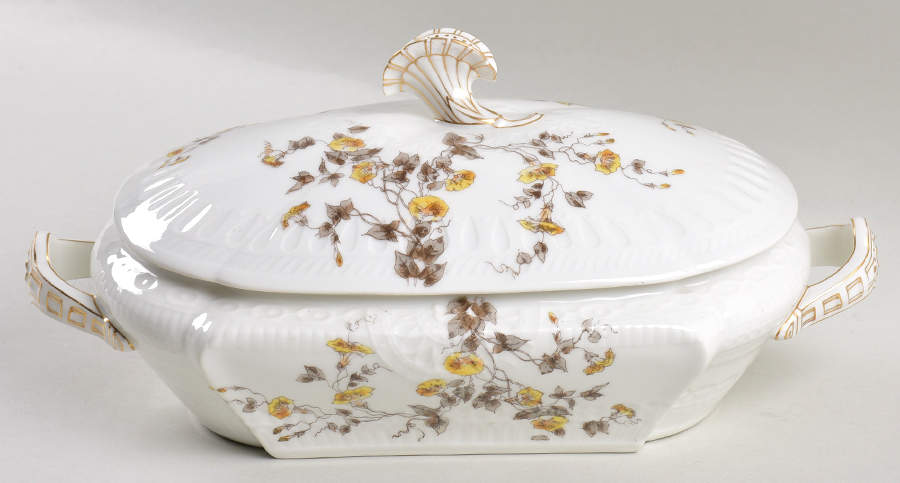 CHF541 Oval Covered Vegetable by Charles Field Haviland-1