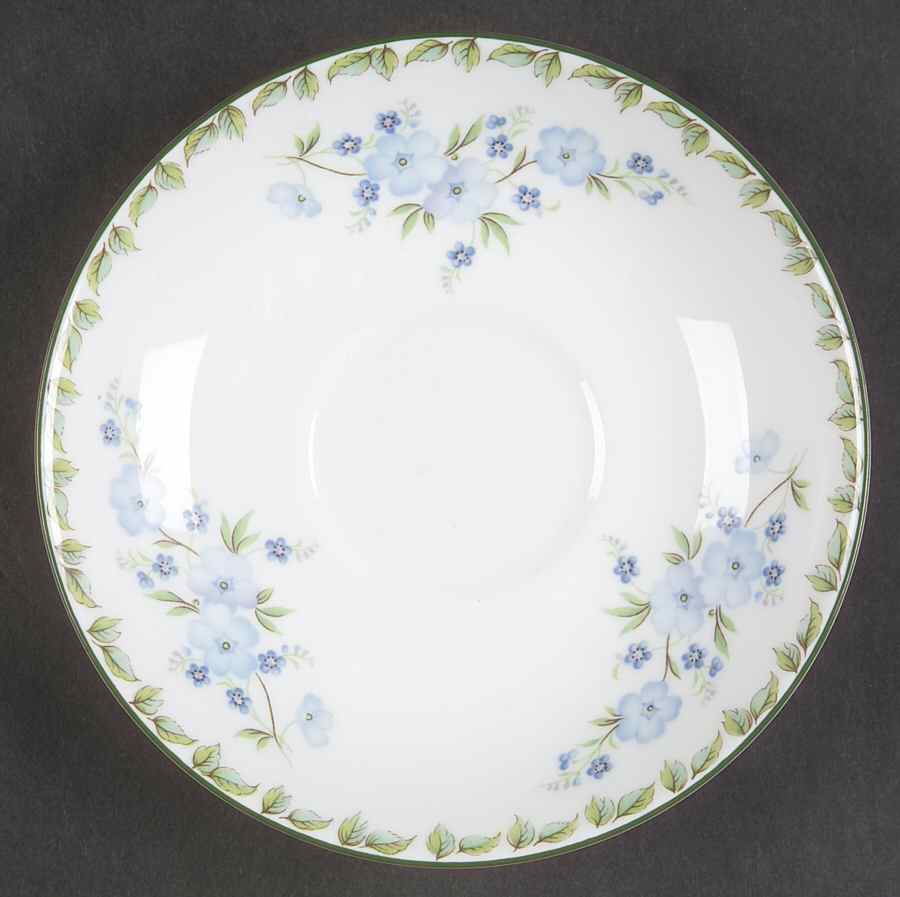 Anniversary Greetings Saucer for Flat Cup by Coalport-1