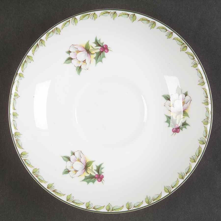 Anniversary Greetings Saucer for Flat Cup by Coalport-1