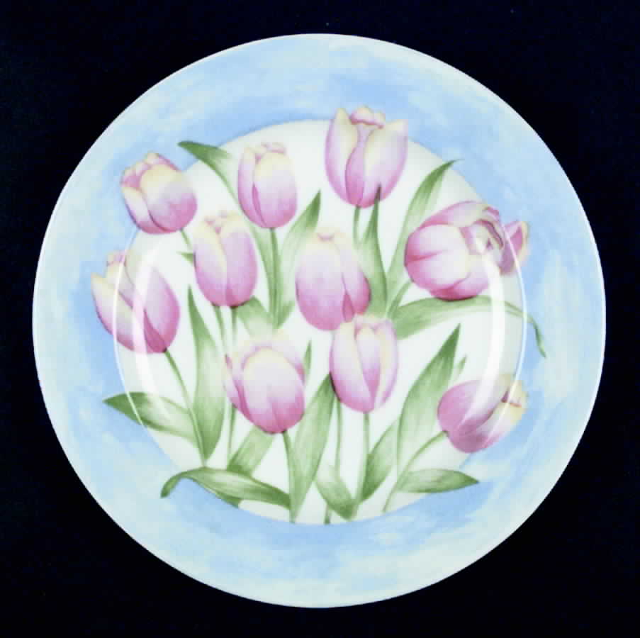 Spring Tulip Salad Plate by Coventry (PTS)-1