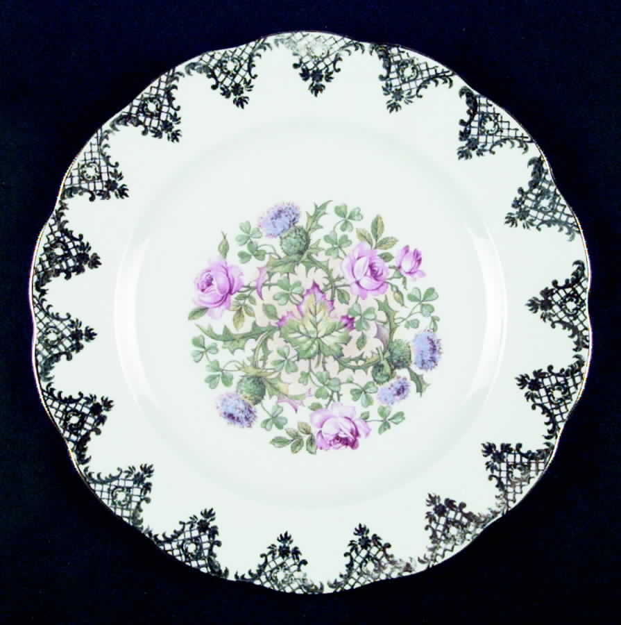 CWI1 Dinner Plate by Crown China (England)-1