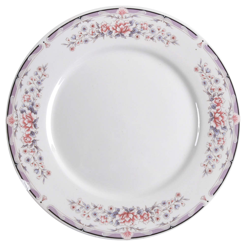Donna (No Verge) Dinner Plate by China Pearl-1