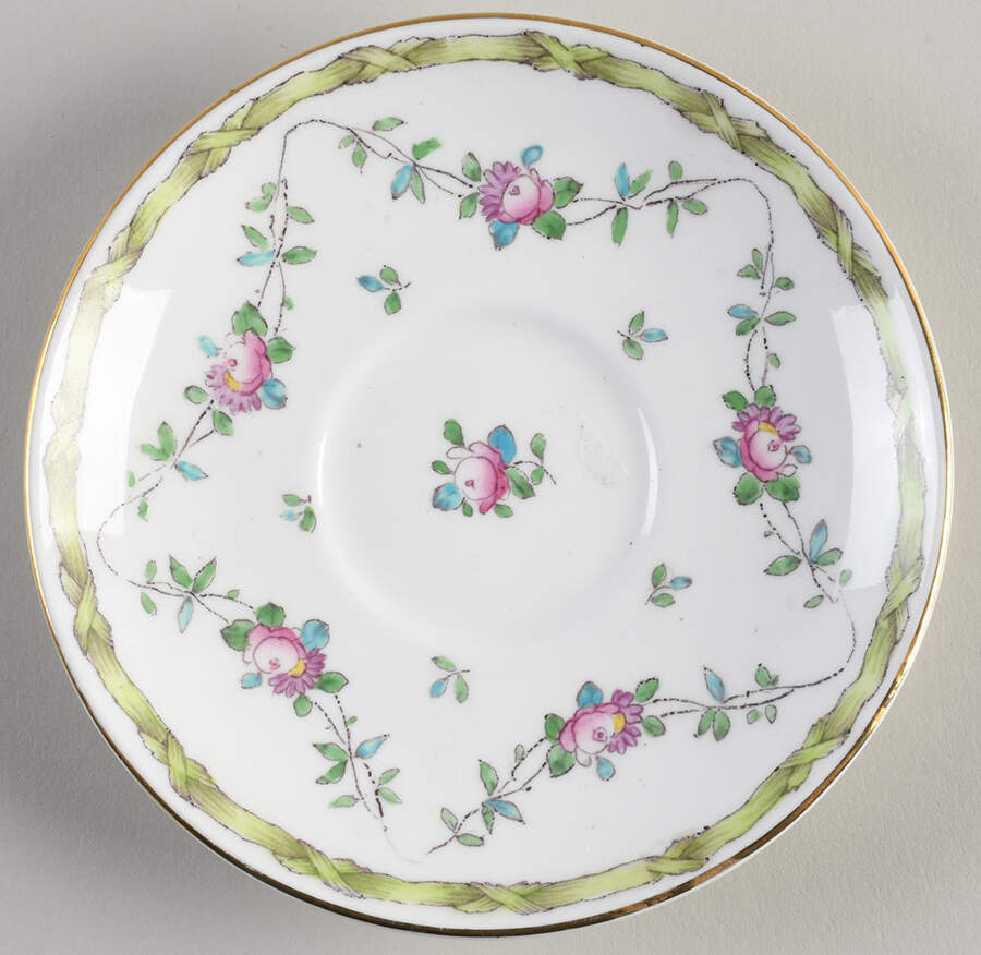 F6242 Saucer by Crown Staffordshire-1