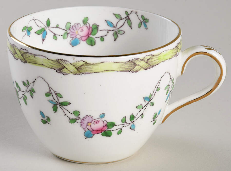 F6242 Flat Cup by Crown Staffordshire-1