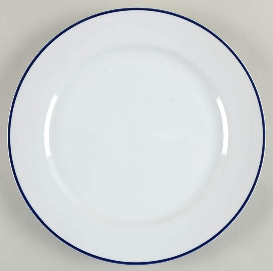 Cape Cod Bleu 12" Chop Plate (Round Platter) by Crate & Barrel-1