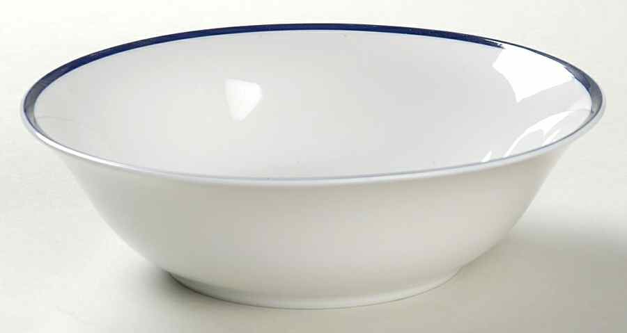 Cape Cod Bleu Coupe Cereal Bowl by Crate & Barrel-1