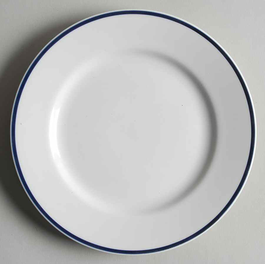Cape Cod Bleu Salad Plate by Crate & Barrel-1