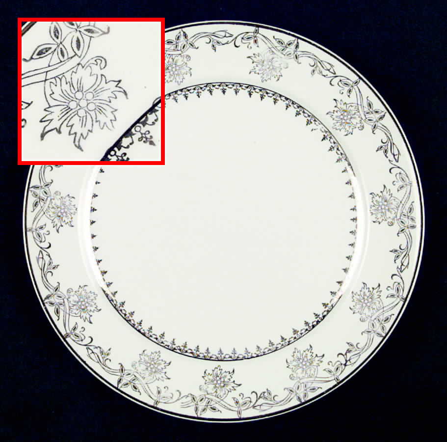 CRO162 Salad Plate by Crooksville-1