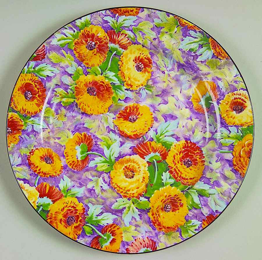 Marigold Salad Plate by Crown Ducal-1