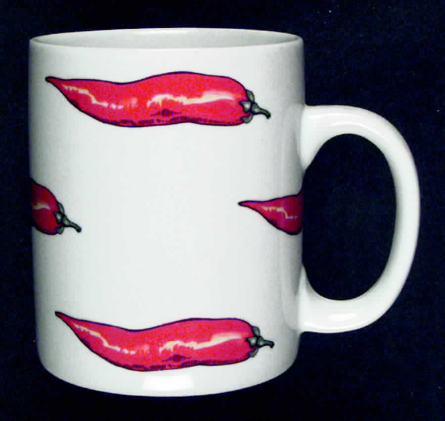 Chili Peppers Mug by BIA Cordon Bleu-1
