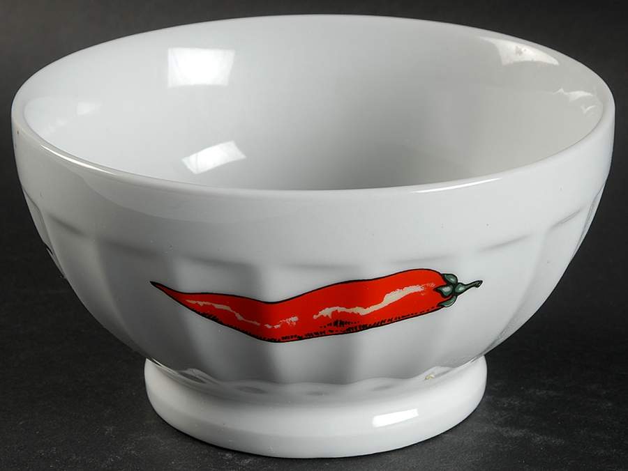 Chili Peppers 5" Footed All Purpose Bowl by BIA Cordon Bleu-1