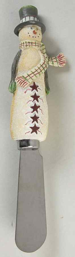 Midnight Snowman Spreader (for Dip and Spreader) by Certified International-1