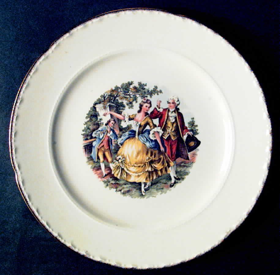 CRO163 Dinner Plate by Crooksville-1