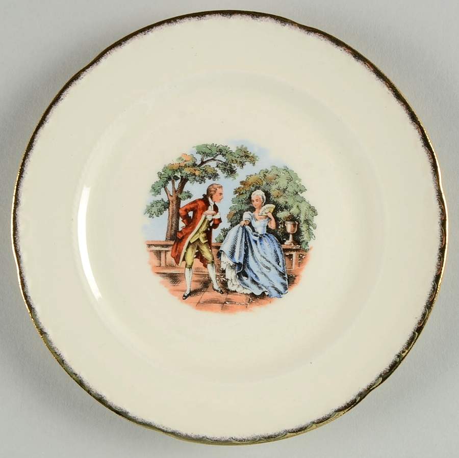 CRO163 Bread & Butter Plate by Crooksville-1