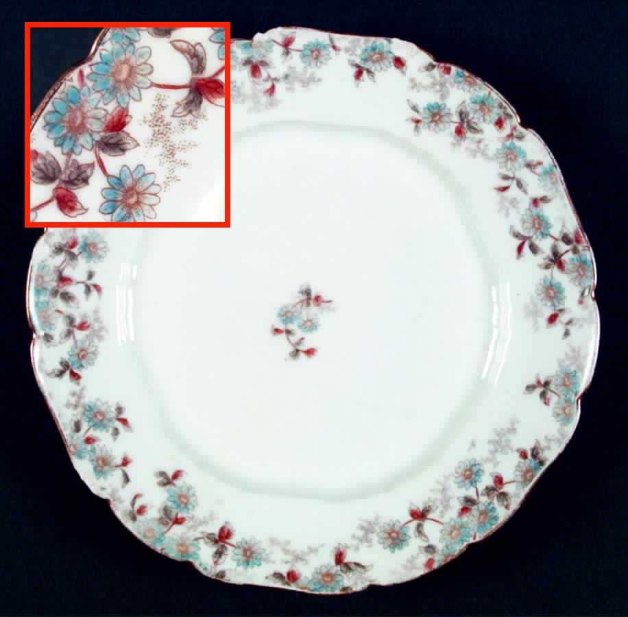 CHF555 Dinner Plate by Charles Field Haviland-1