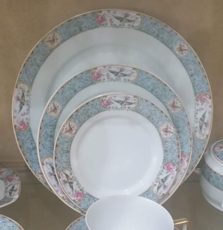 CWX2 Salad Plate by Crown China (Czech)-1
