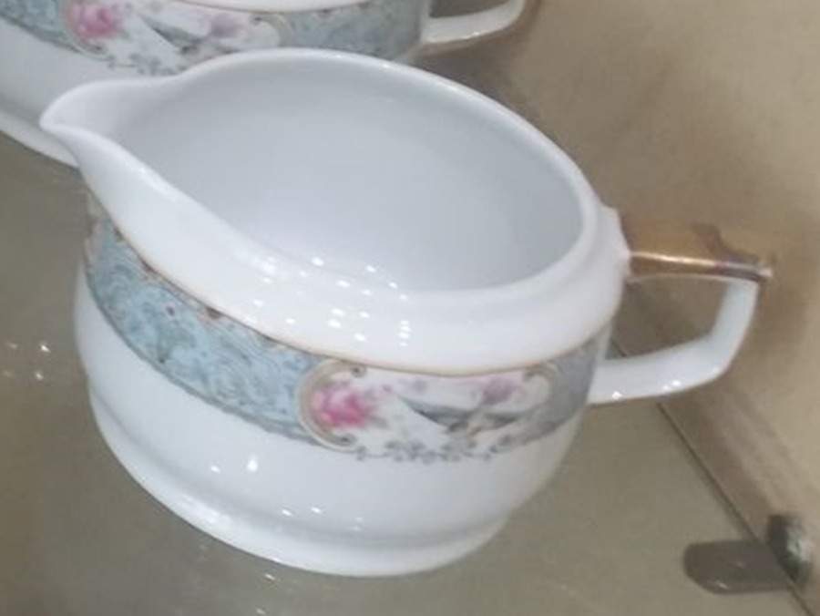 CWX2 Creamer by Crown China (Czech)-1
