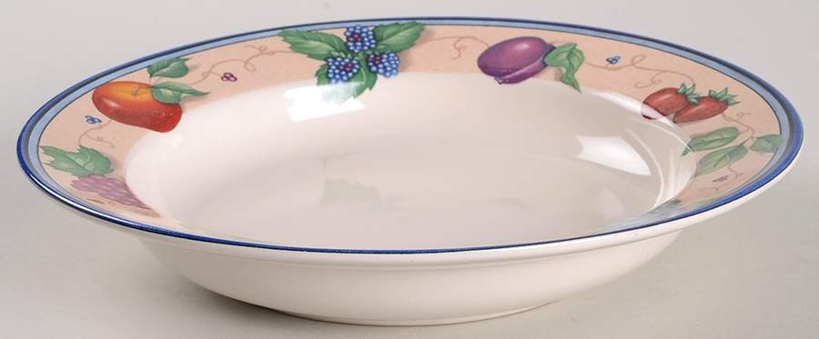 Fruit and Berry Rim Soup Bowl by Certified International-1