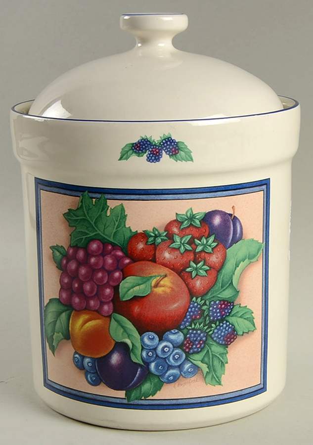 Fruit and Berry Medium Canister & Lid by Certified International-1