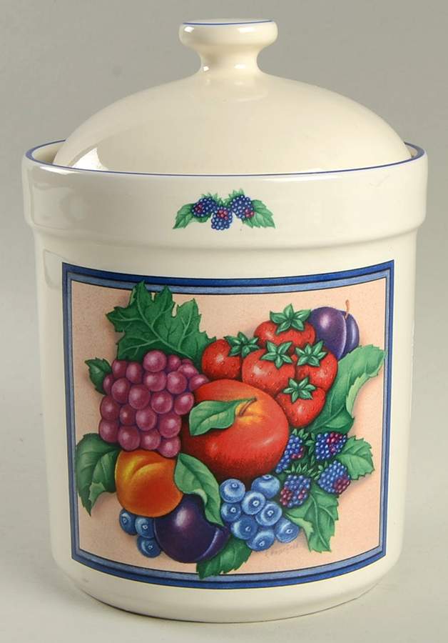 Fruit and Berry Small Canister & Lid by Certified International-1