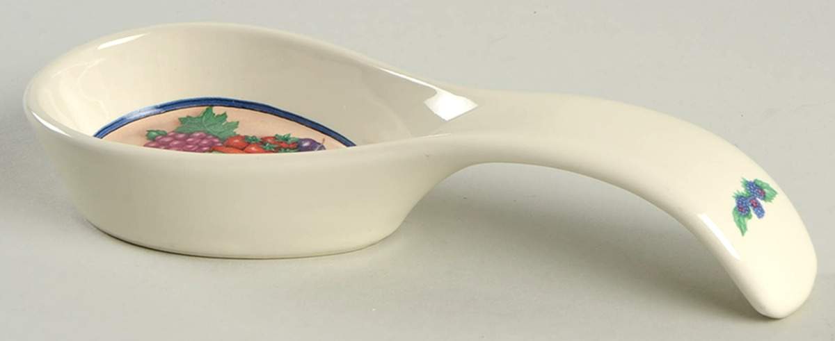 Fruit and Berry Spoon Rest/Holder (Holds 1 Spoon) by Certified International-1