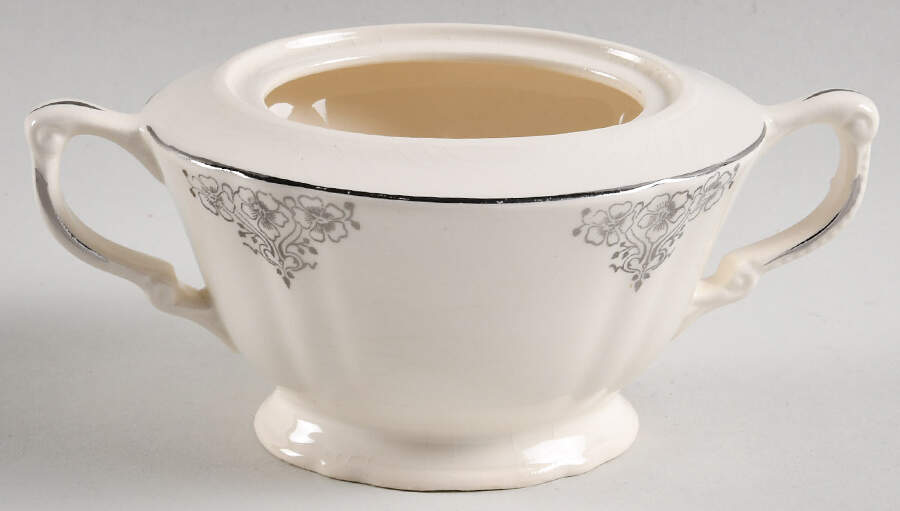 CRP68 Sugar Bowl No Lid by Crown Potteries-1