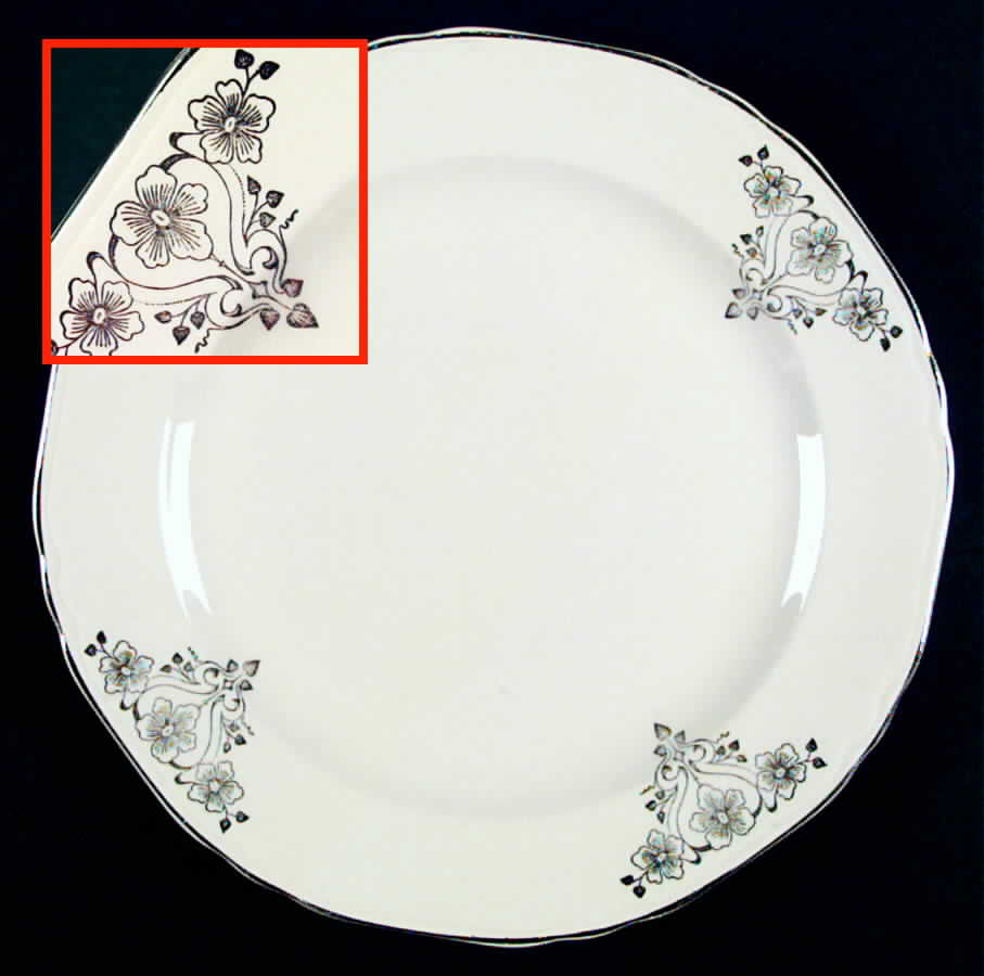 CRP68 Dinner Plate by Crown Potteries-1