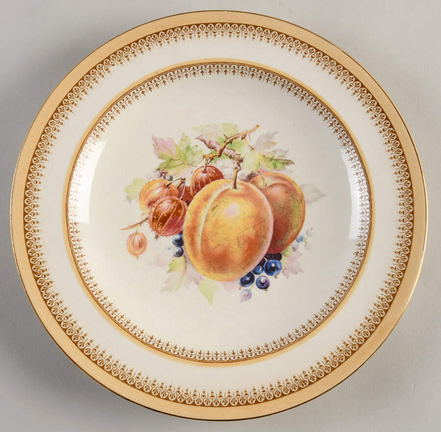 CRD112 Luncheon Plate by Crown Ducal-1