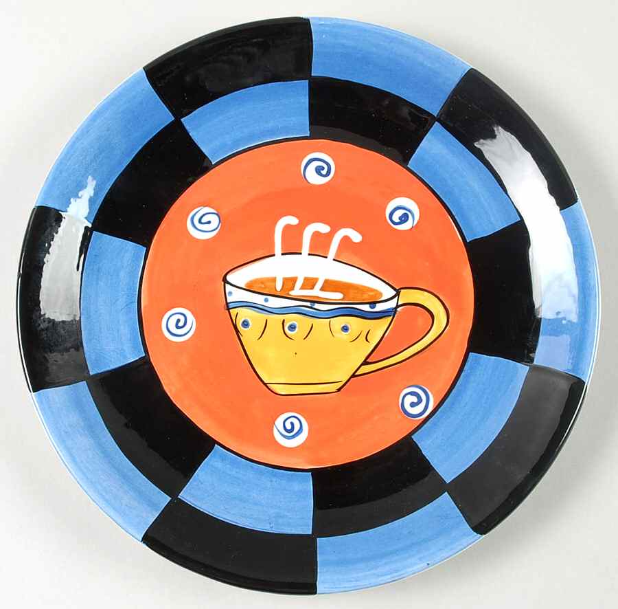 Jazz Cafe Salad Plate by Cardinal Inc-1