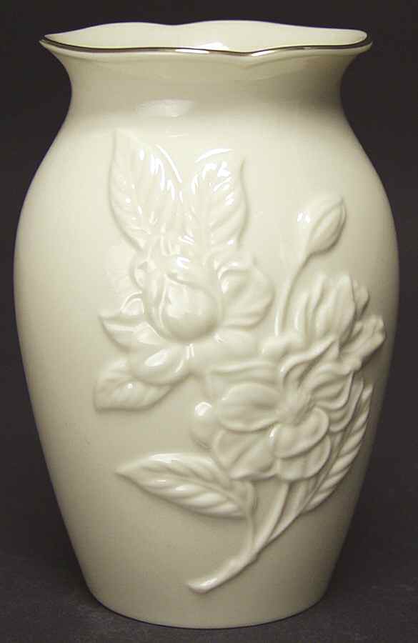 Magnolias in Bloom 6" Vase by Lenox-1