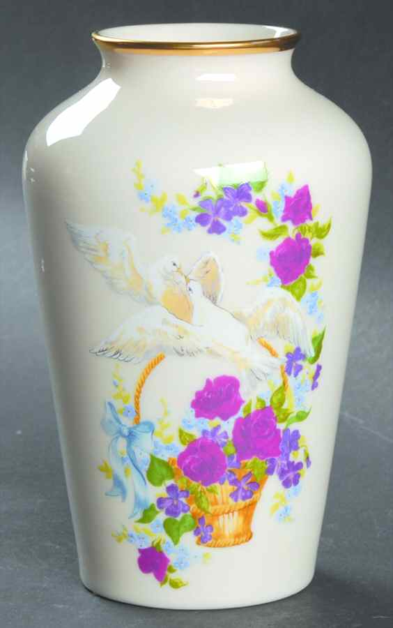 Birds of Love 5" Vase by Lenox-1