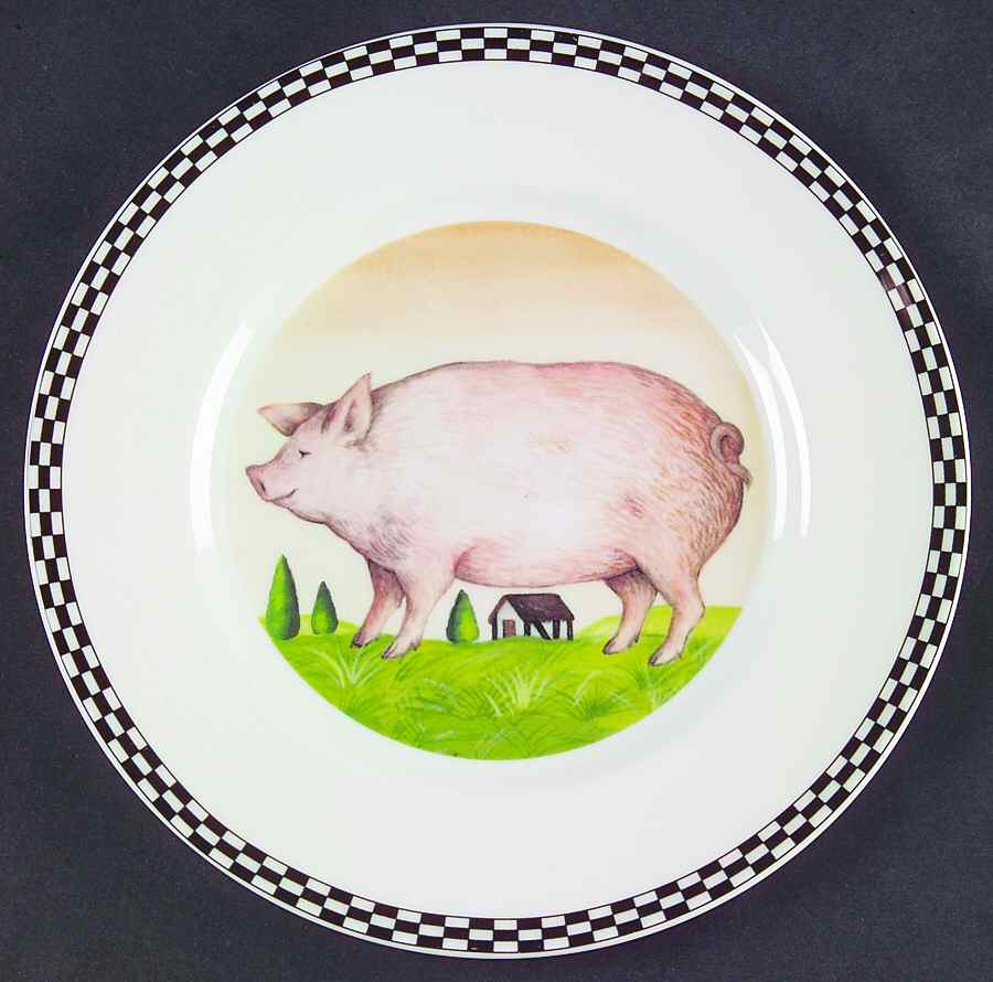 Annandale Farm Salad Plate by Crown Trent-1