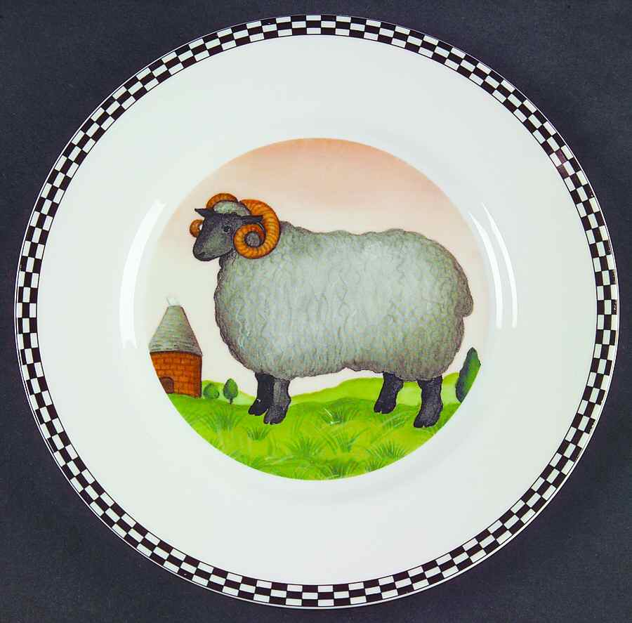 Annandale Farm Salad Plate by Crown Trent-1