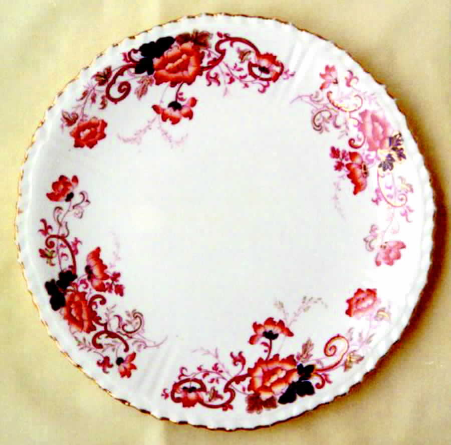 F3191 Luncheon Plate by Crown Staffordshire-1