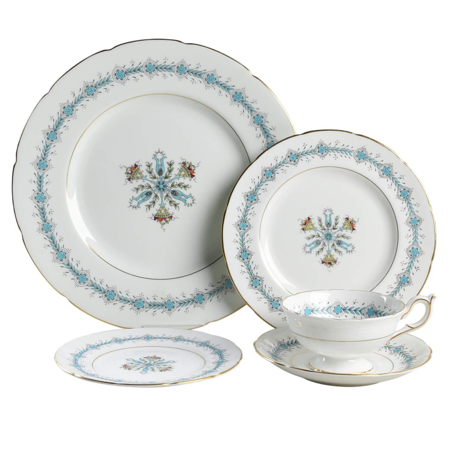 Geneva (Athens Shape) 40 Piece Estate Set by Coalport-1