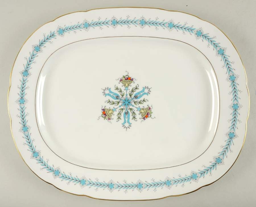 Geneva (Athens Shape) 16" Oval Serving Platter by Coalport-1