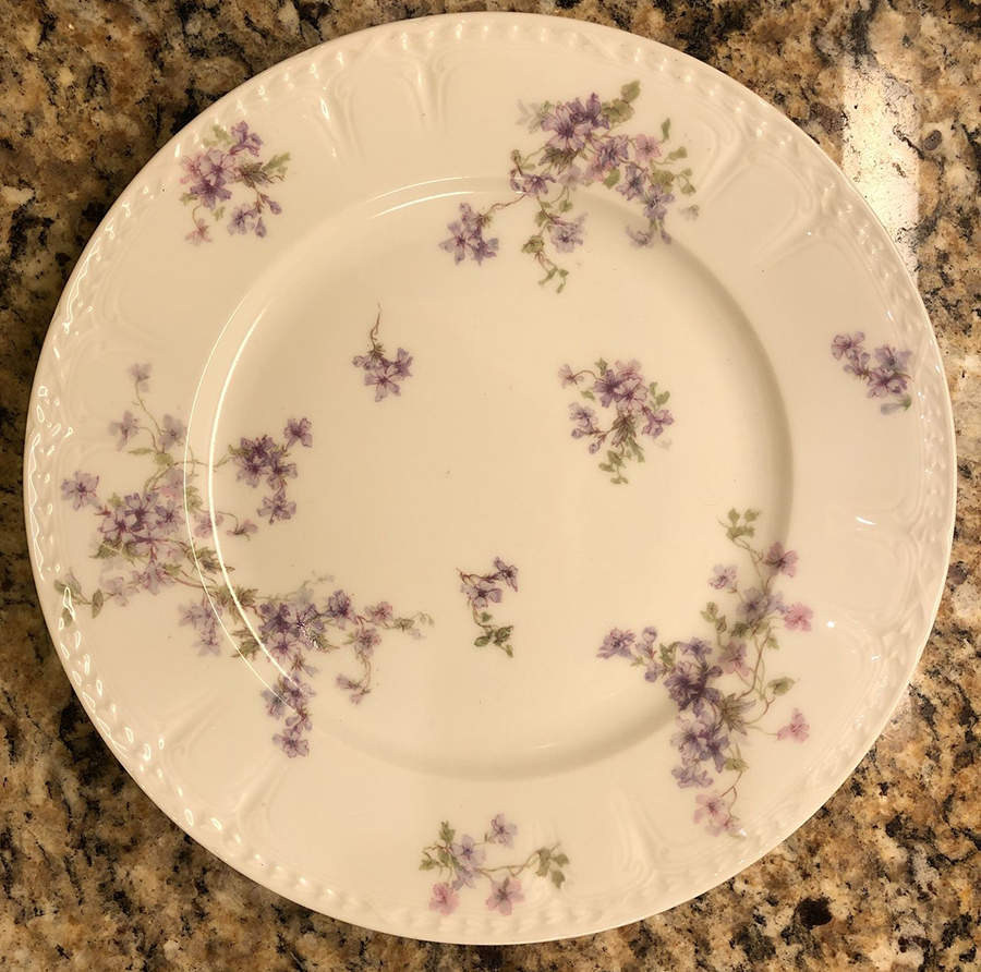 CHF565 Dinner Plate by Charles Field Haviland-1