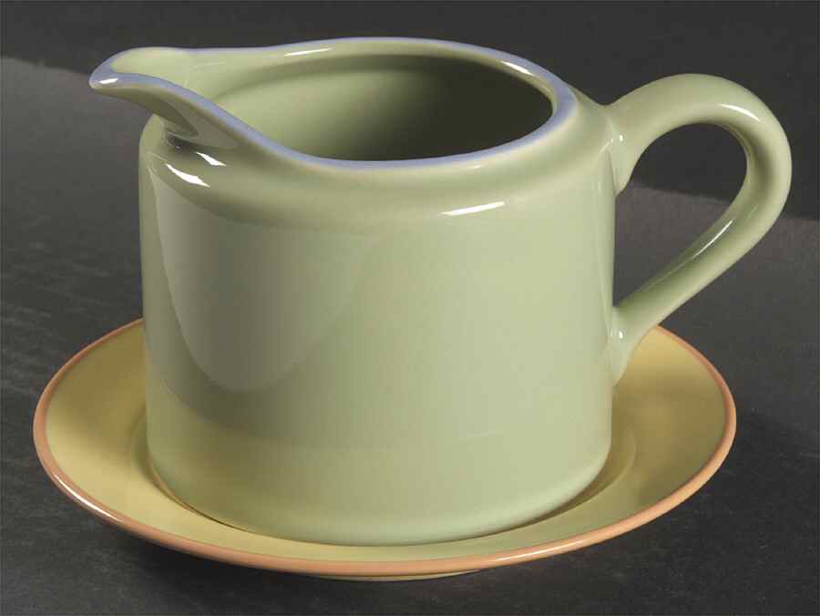 Classical Garden Gravy Boat & Underplate by Corning Corelle-1