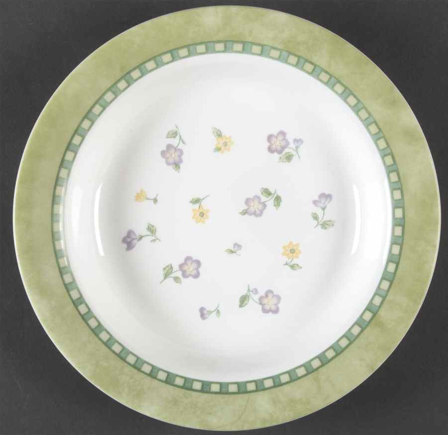 Classical Garden Large Rim Soup Bowl by Corning Corelle-1