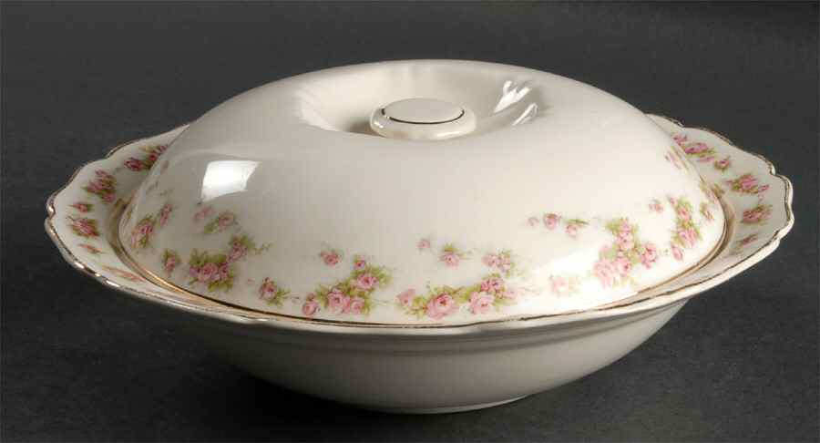 French Rambler Round Covered Vegetable by Canonsburg-1