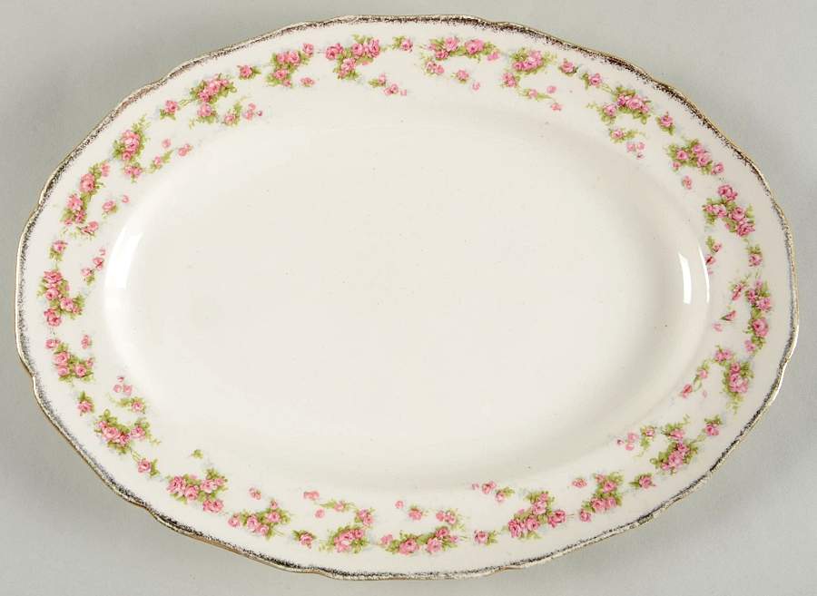 French Rambler 11" Oval Serving Platter by Canonsburg-1