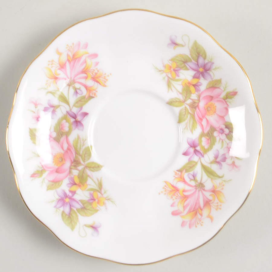 Wayside Saucer for Demitasse Cup by Colclough-1