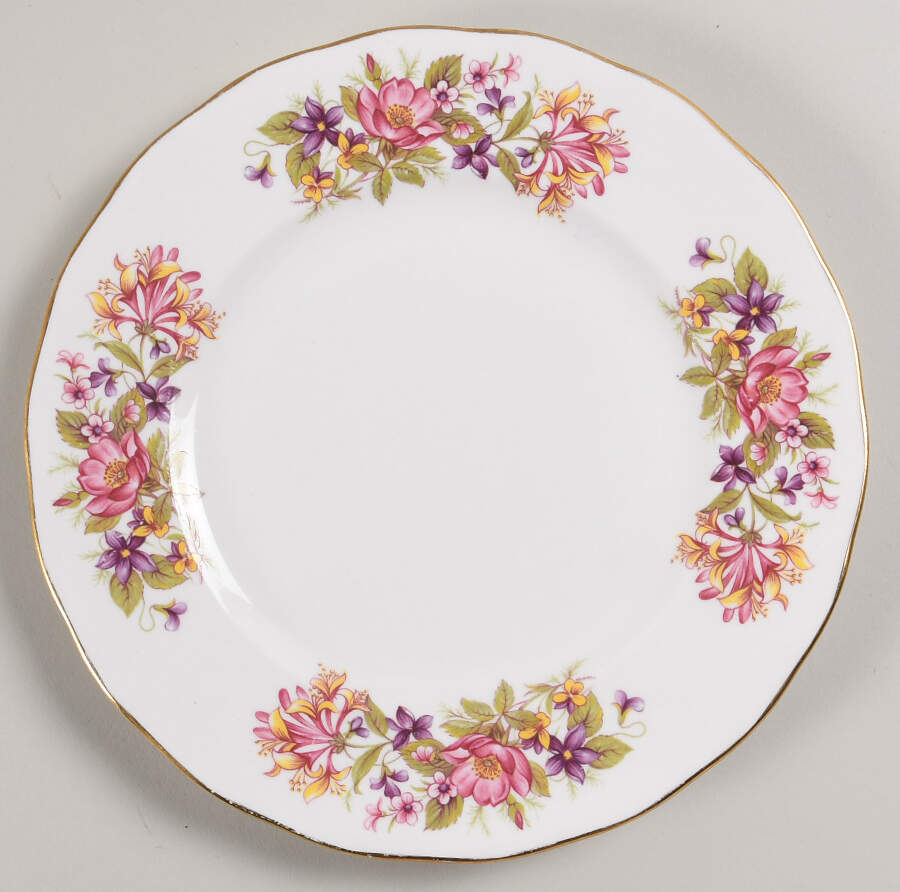 Wayside Salad Plate by Colclough-1