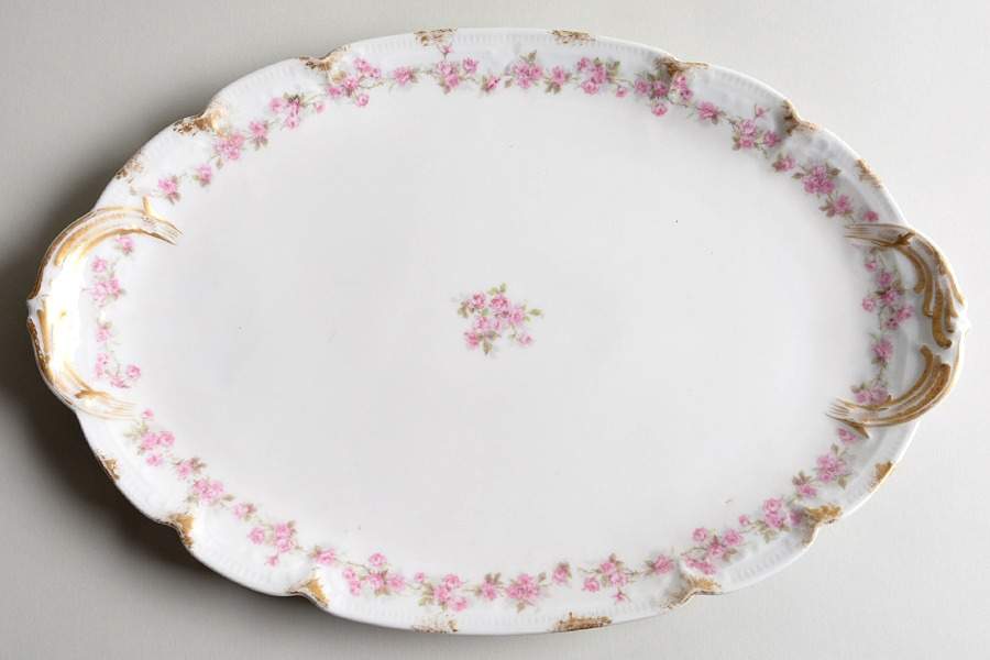 CHF569 14" Oval Serving Platter by Charles Field Haviland-1