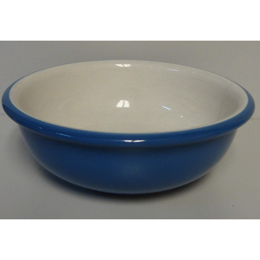 Villa Mediterranean Blue Coupe Cereal Bowl by Corning Corelle-1
